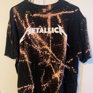 Metallica Bleached Graphic Tee